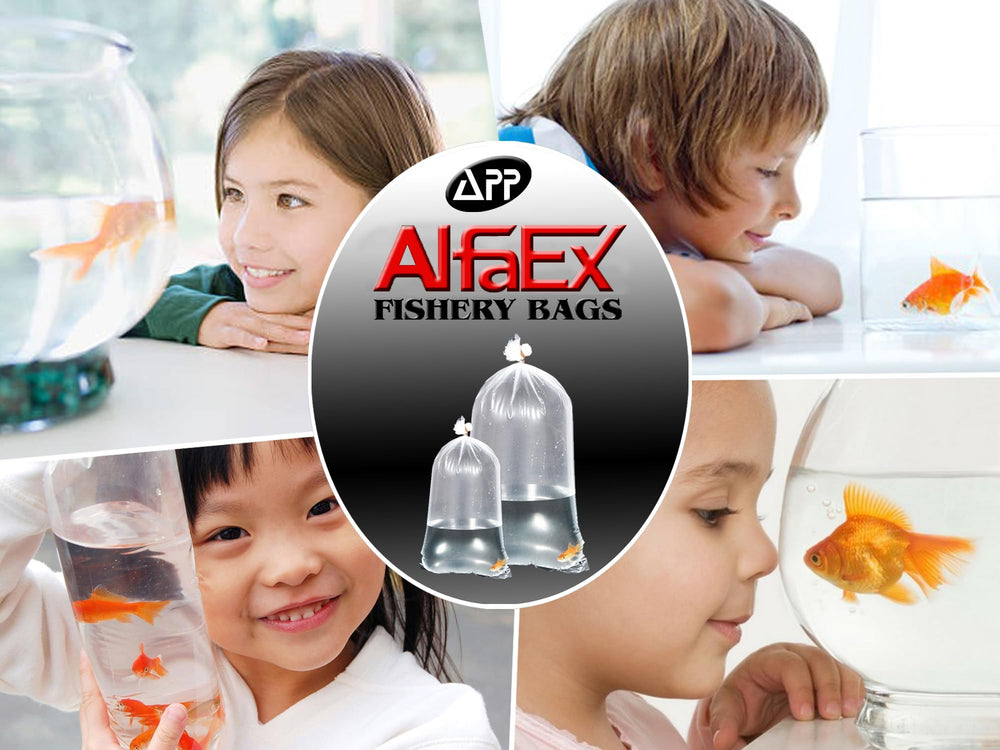 AlfaEx Bolsas para exhibición o venta, fáciles de inspeccionar sin abrir