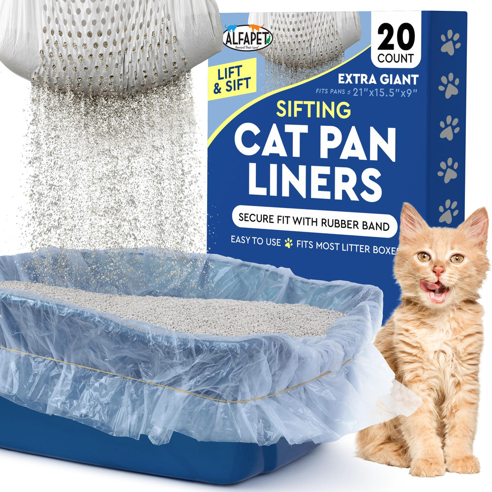 Alfapet Original extragrandes liners con ajuste estable para arenero grande