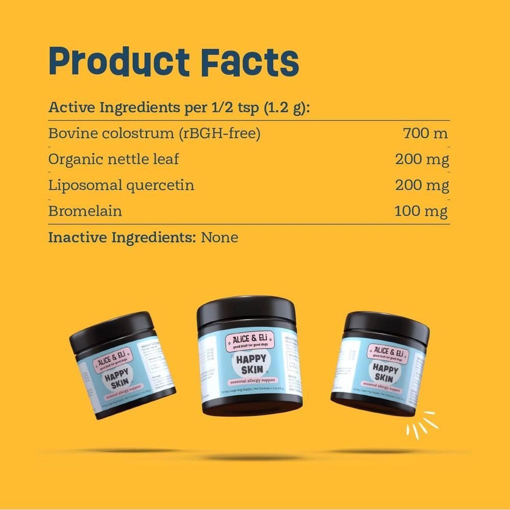 Alice & Eli Happy Skin promueve un sistema inmunitario equilibrado.