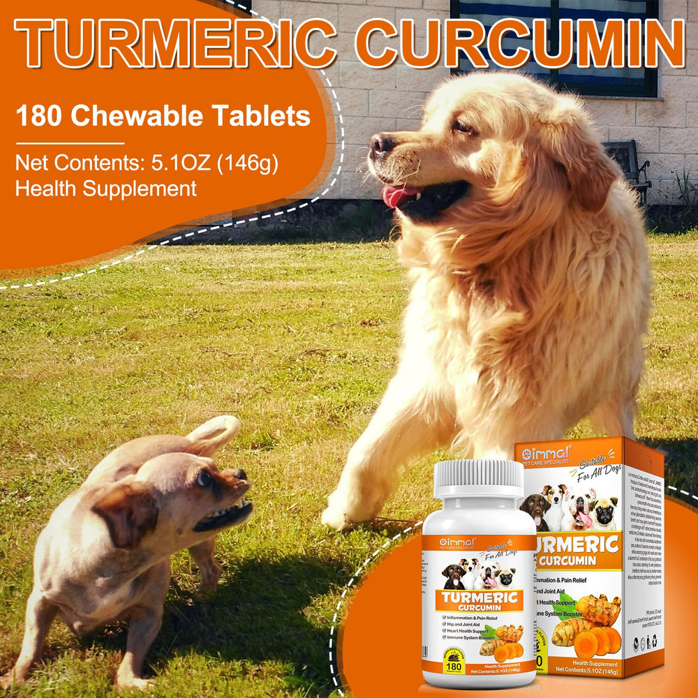 ALIVO Turmeric para perros, mejora la piel y el pelaje de perros.