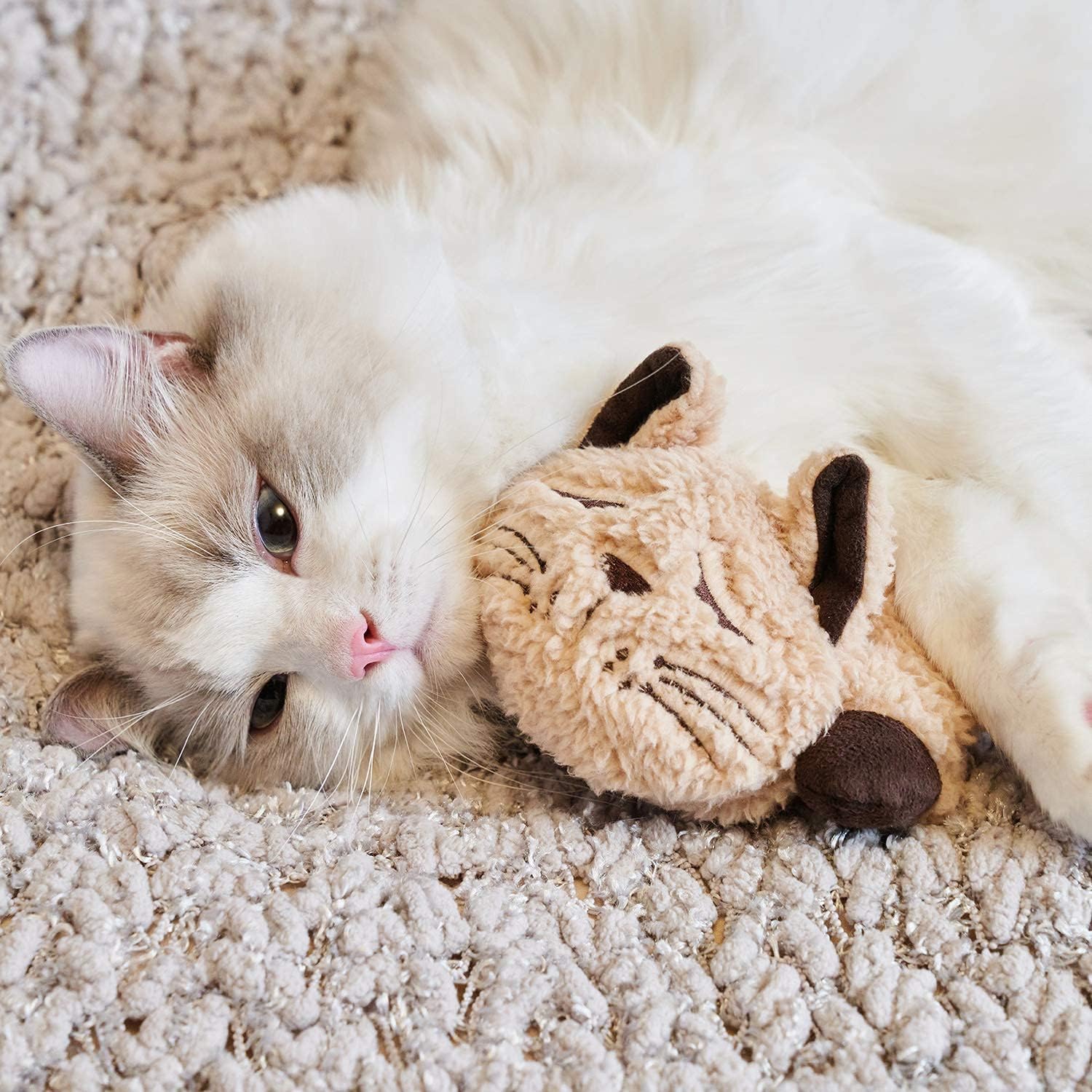 ALL FOR PAWS: Almohada para gato, descanso cómodo.