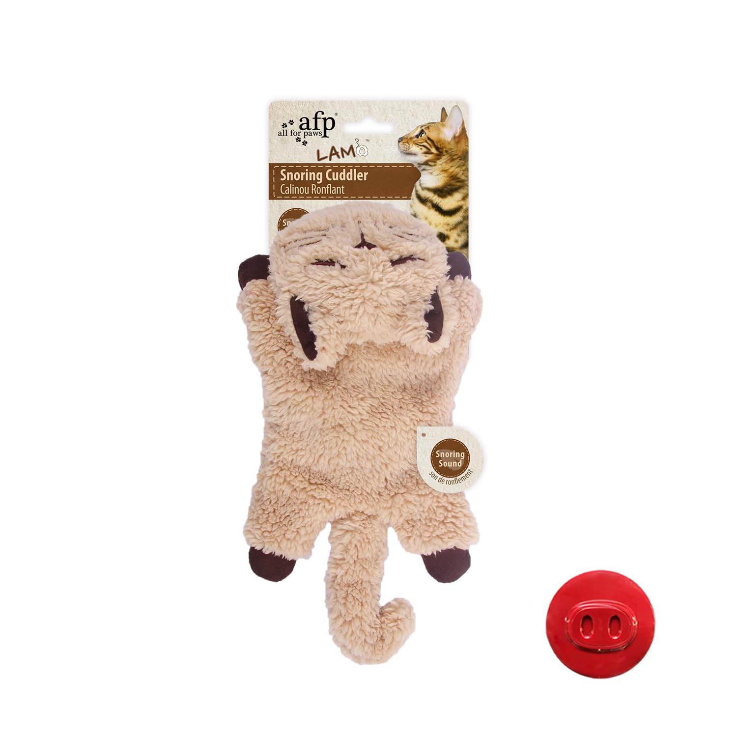 ALL FOR PAWS: Juguete para gatitos, ideal para jugar y abrazar.