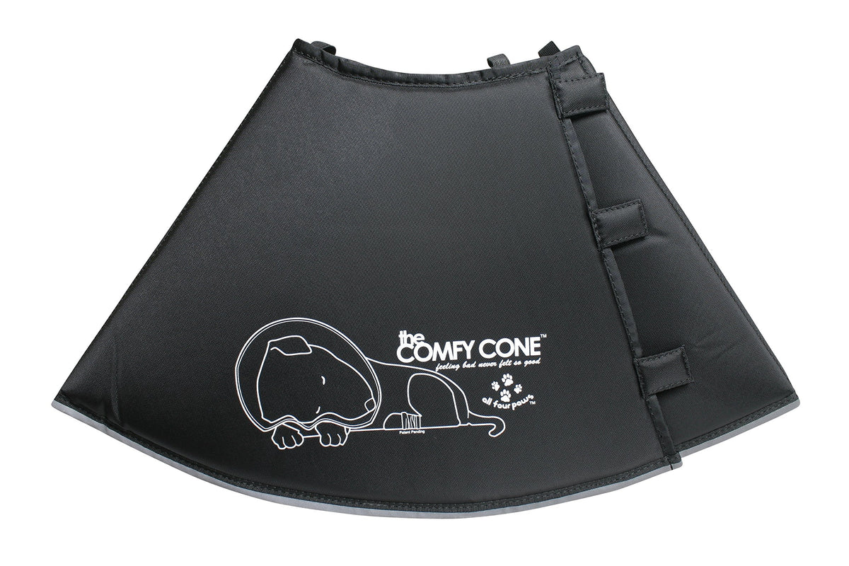 All Four Paws Comfy Cone collar suave para perros y gatos, recuperación cómoda.