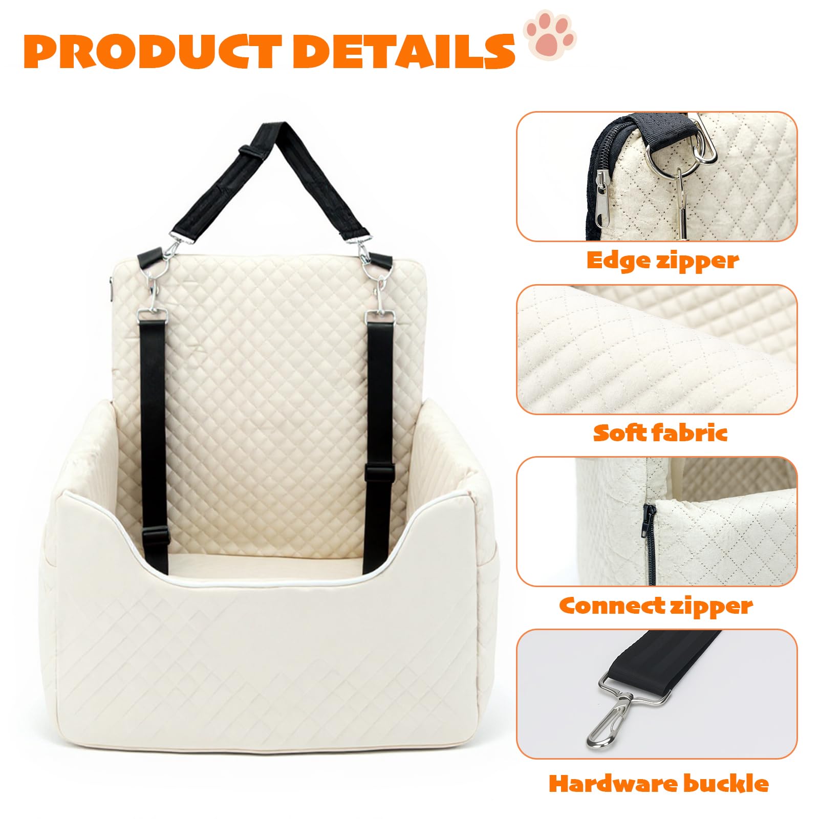 ALL GOOD PET SUPPLIES, ensamble-rapido y funda-removible para limpieza fácil