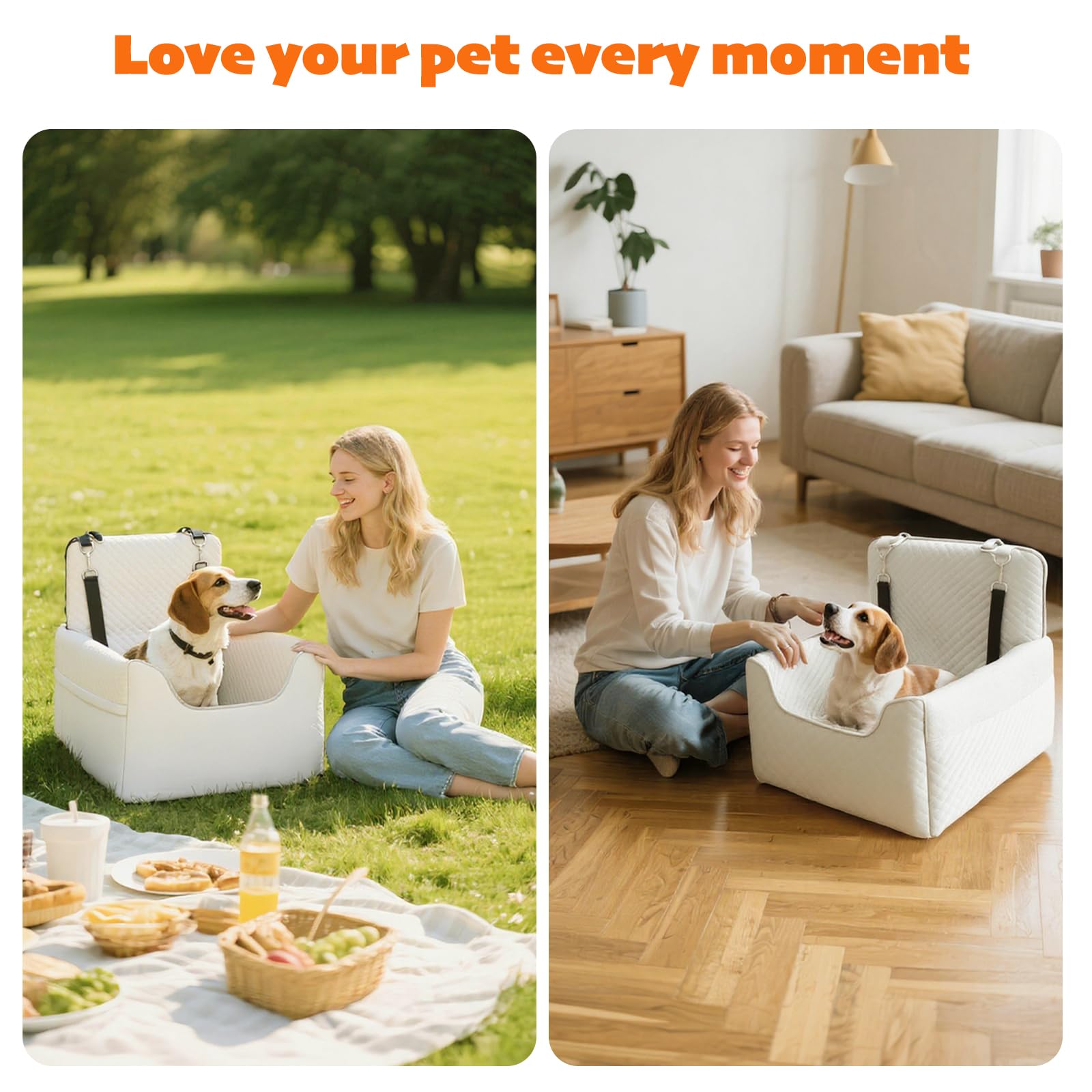 ALL GOOD PET SUPPLIES, portabilidad-bolsillos-laterales para premios y juguetes