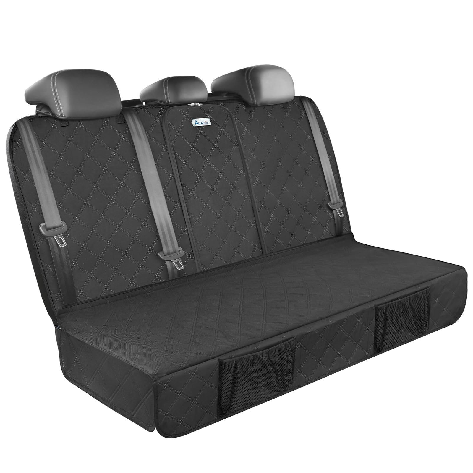 ALLANSING cobertor asiento trasero para perros protege derrames y suciedad