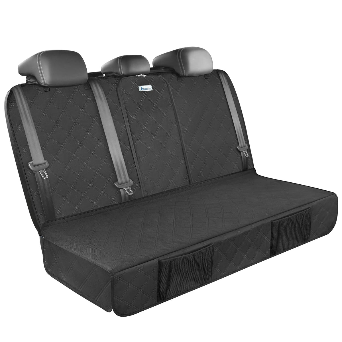 ALLANSING cobertor asiento trasero para perros protege derrames y suciedad