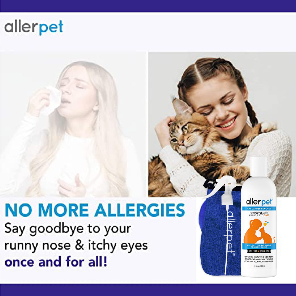 Allerpet contiene té verde, manzanilla y romero para un cuidado suave.
