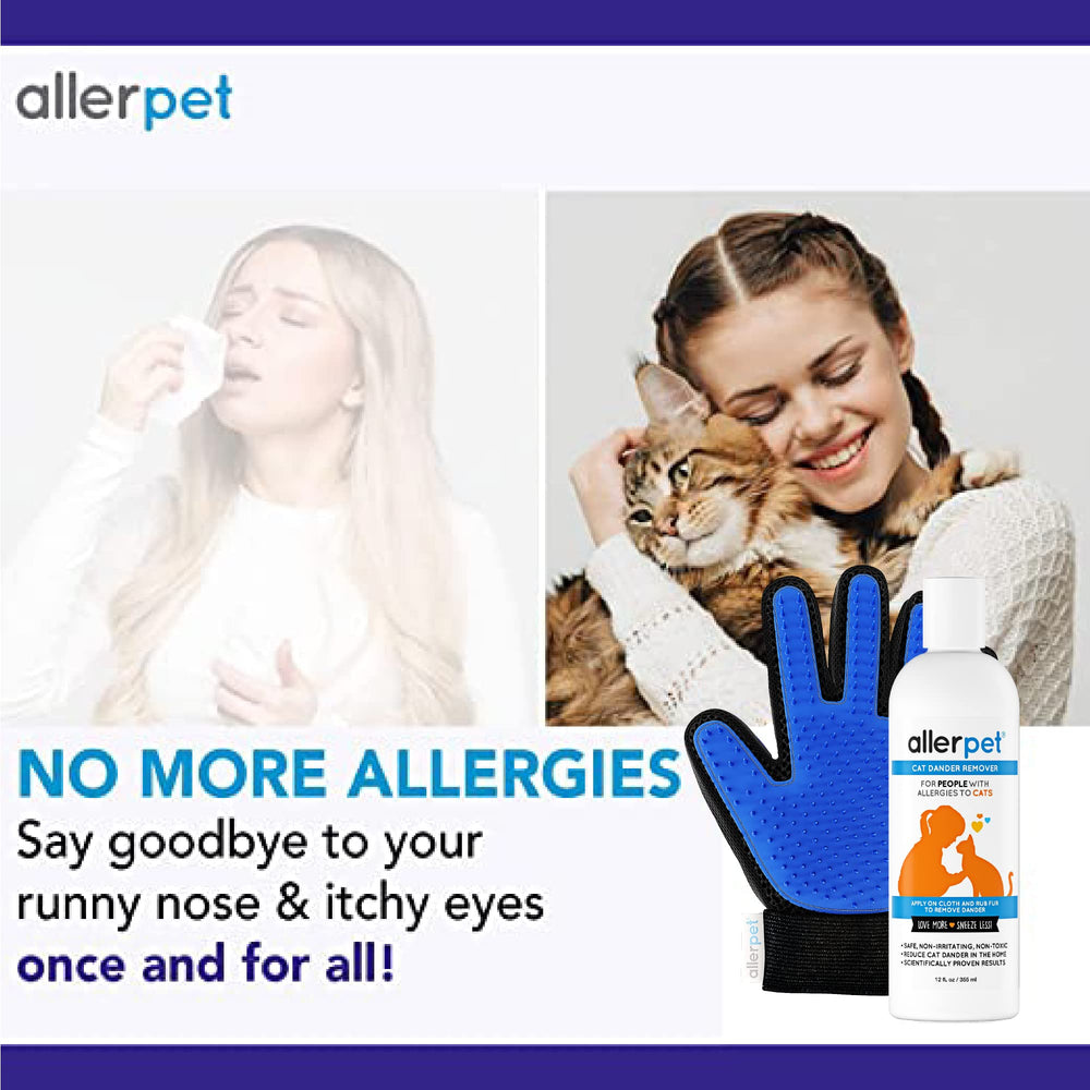 Allerpet sin enjuague: limpieza rápida sin mojar al gato.