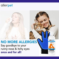 Allerpet sin enjuague: limpieza rápida sin mojar al gato.