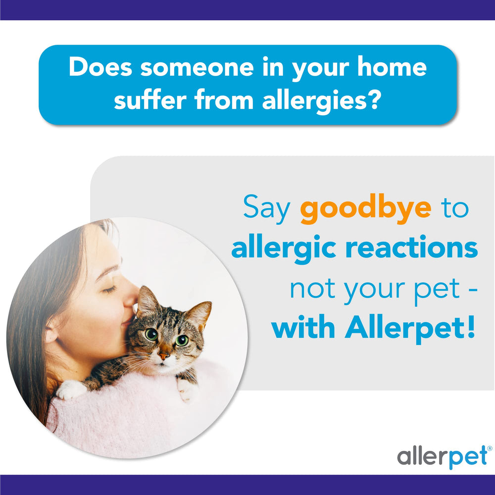 Allerpet no requiere baño, uso rápido y cómodo.