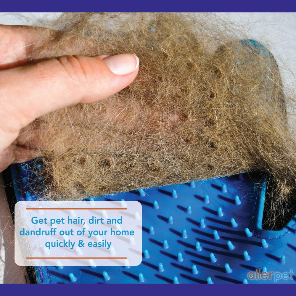 Allerpet uso semanal recomendado: reduce la carga de caspa en casa.