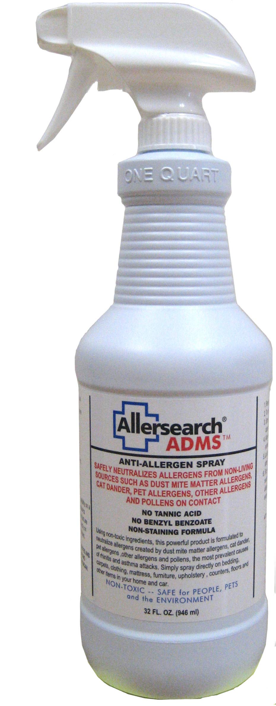 Allersearch ADMS atomizador para caspa de gatos, útil en superficies y textiles