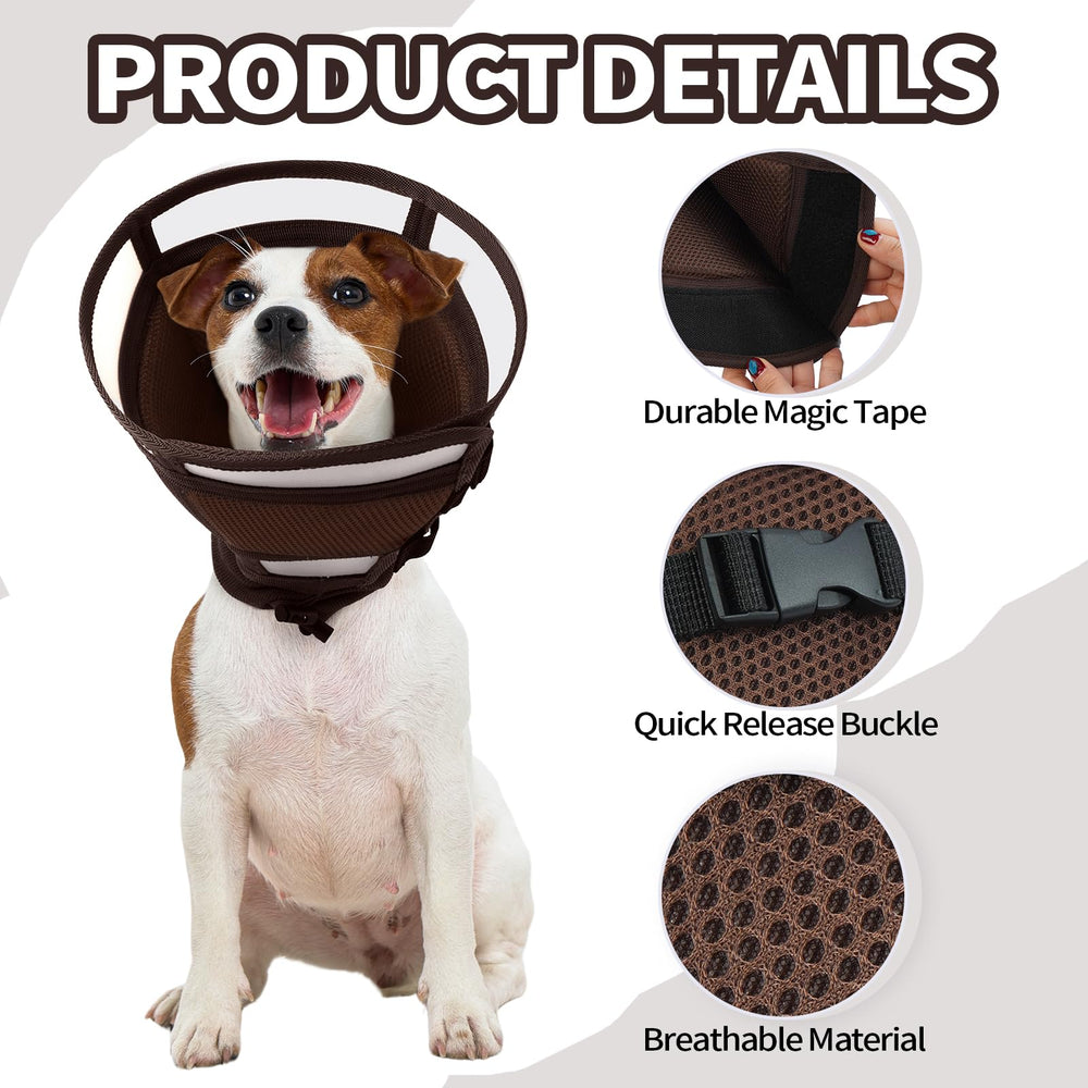 Cono Allroaring con collar isabelino suave y protección sin irritación