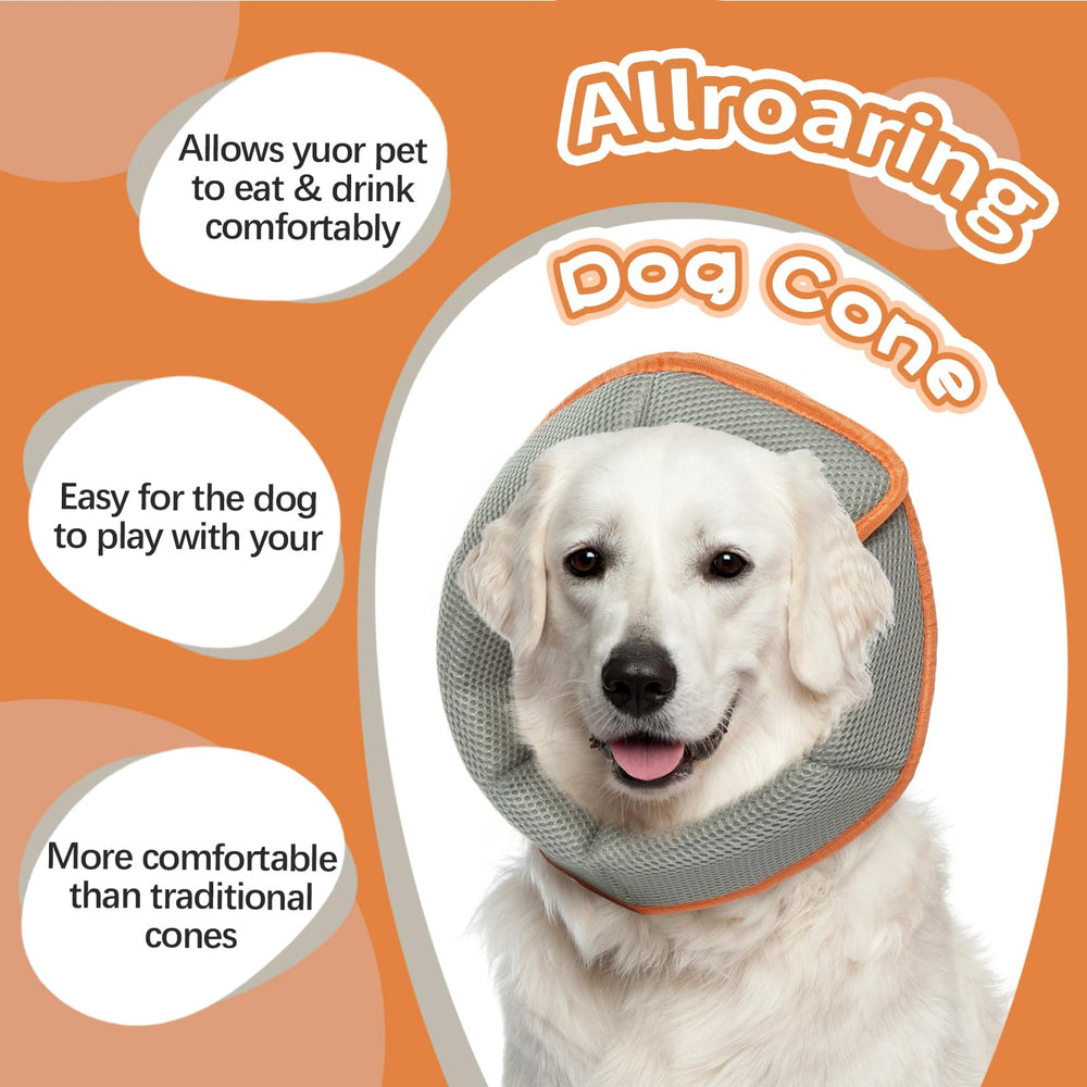Allroaring cono perros protección de heridas: evita lamidos y mordidas.