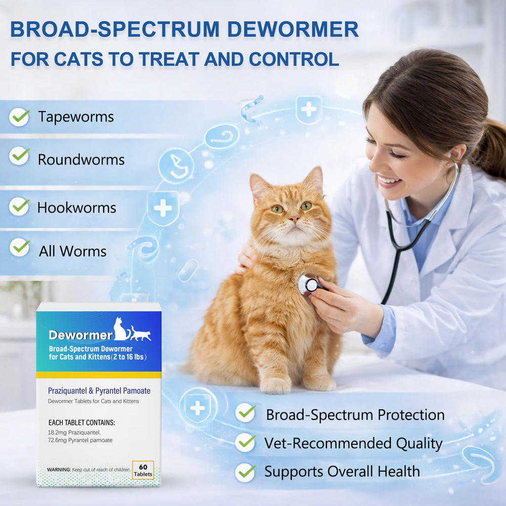 Alltripal tabletas con Praziquantel y Pyrantel para gatos.