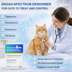 Alltripal tabletas con Praziquantel y Pyrantel para gatos.