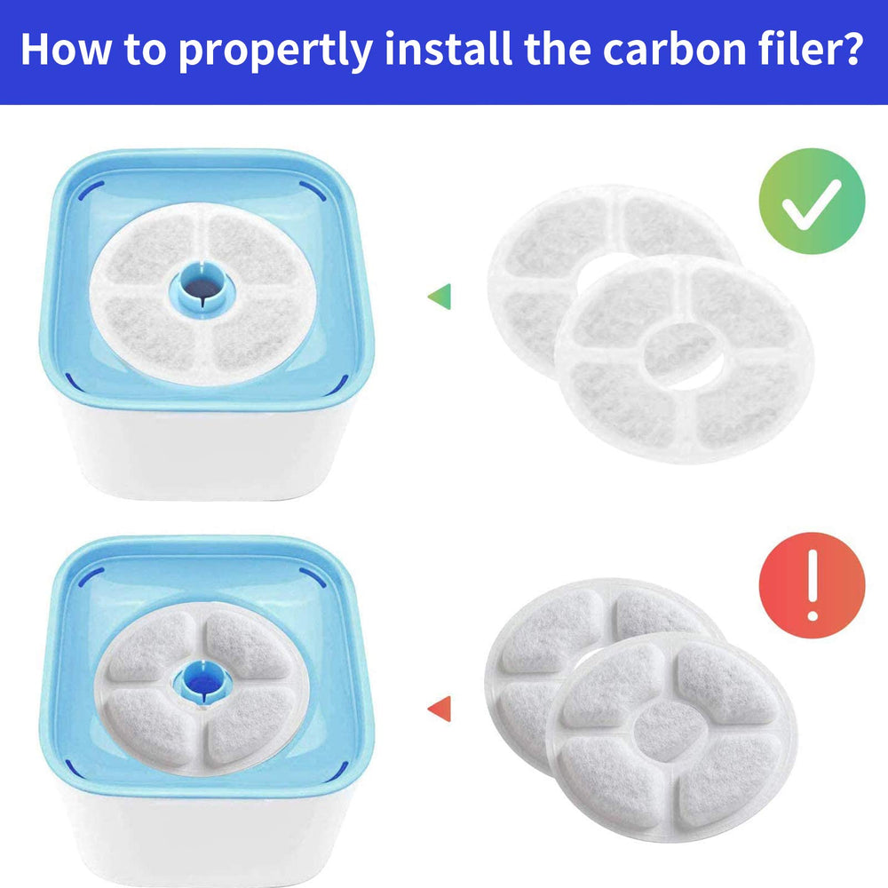 Allxin filtros de repuesto para fuente mantienen el flujo de agua estable