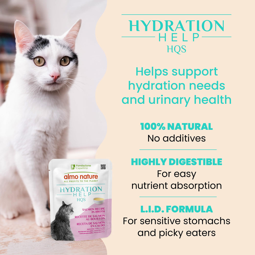 Almo Nature HQS, ingredientes naturales, receta simple y clara.