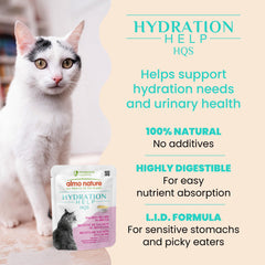 Almo Nature HQS, ingredientes naturales, receta simple y clara.