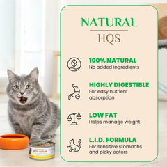 Almo Nature HQS Natural Cat Pack 2 lata Pollo y Camarón, sabor sabroso