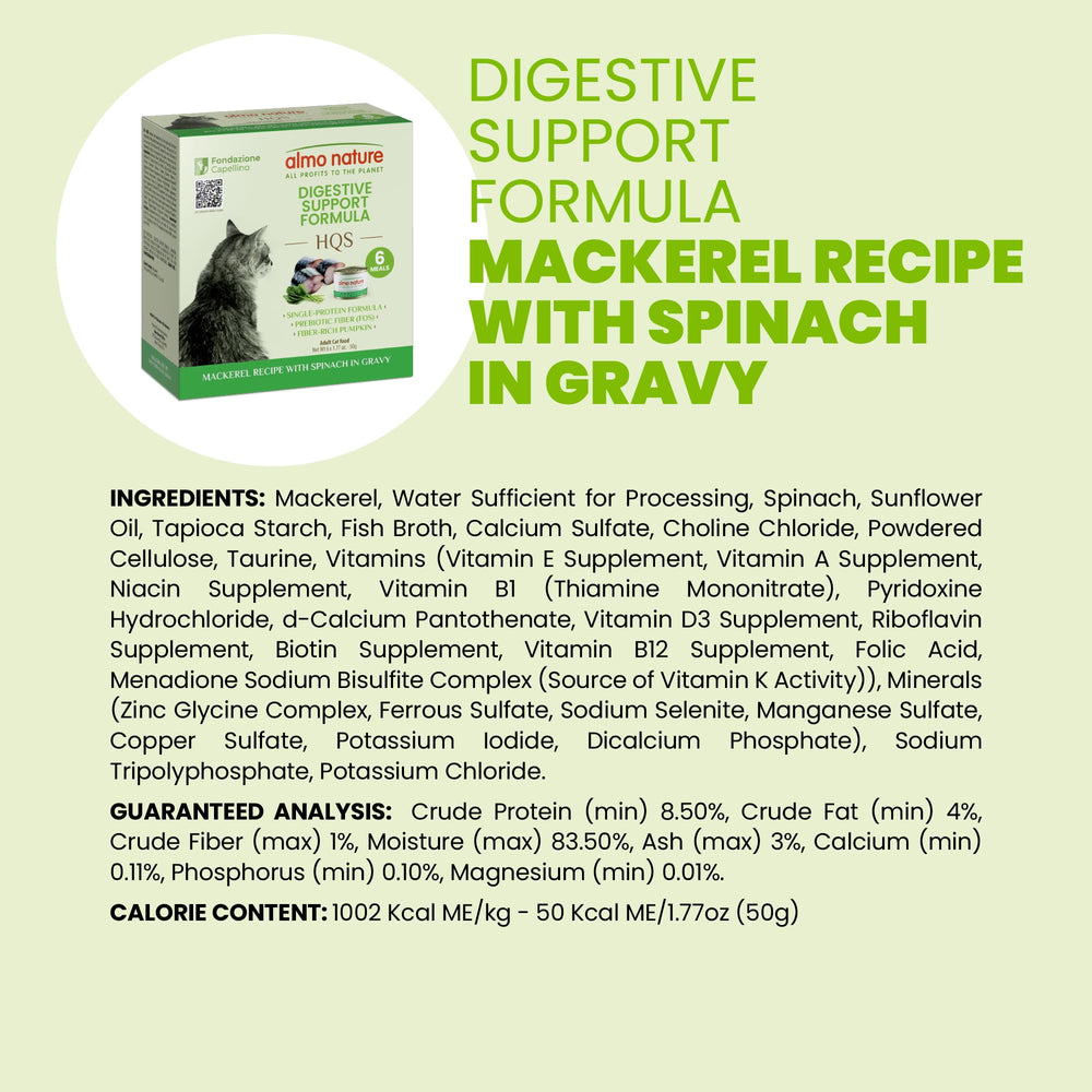 Nutrición completa de Almo Nature para gatos adultos y todas las etapas.