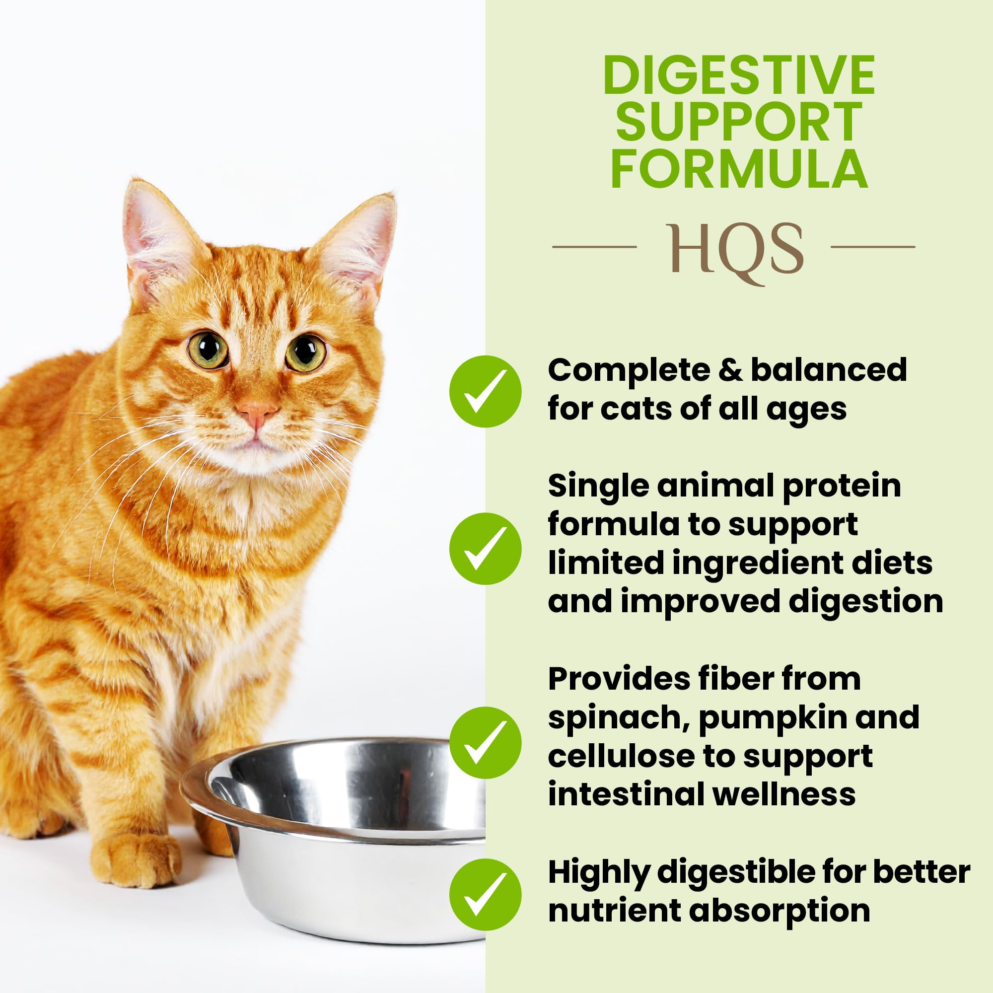 Caja de 6 latas de Almo Nature, formato digestivo para gatos adultos.