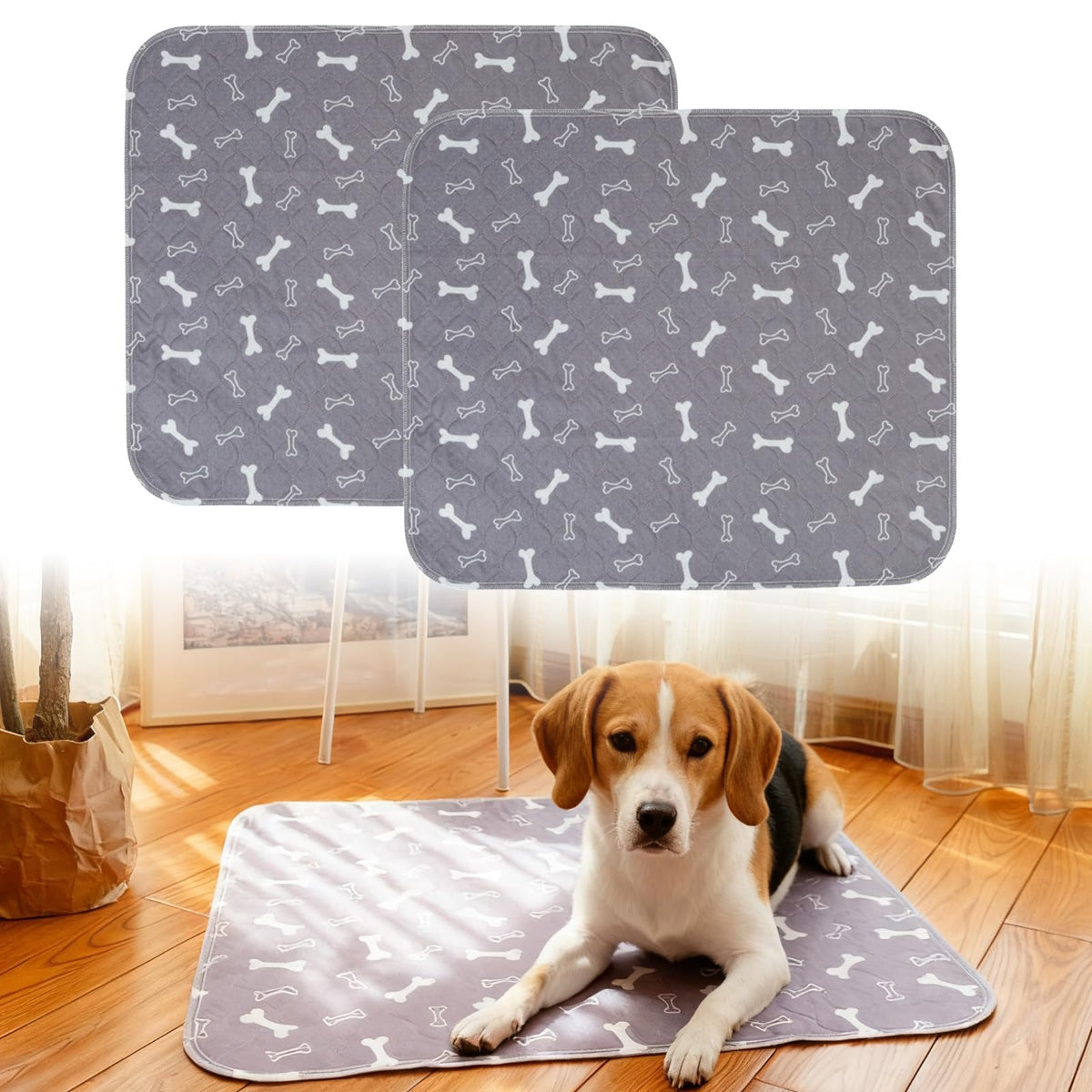 Almohadillas para cachorros 2 unidades con feromonas: durabilidad para uso prolongado