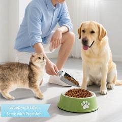 Diseño de una pieza para mayor durabilidad al medir kibble denso.