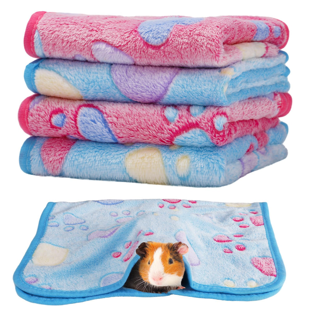 Manta Alphatool coral para pequeños animales con patita y corazón