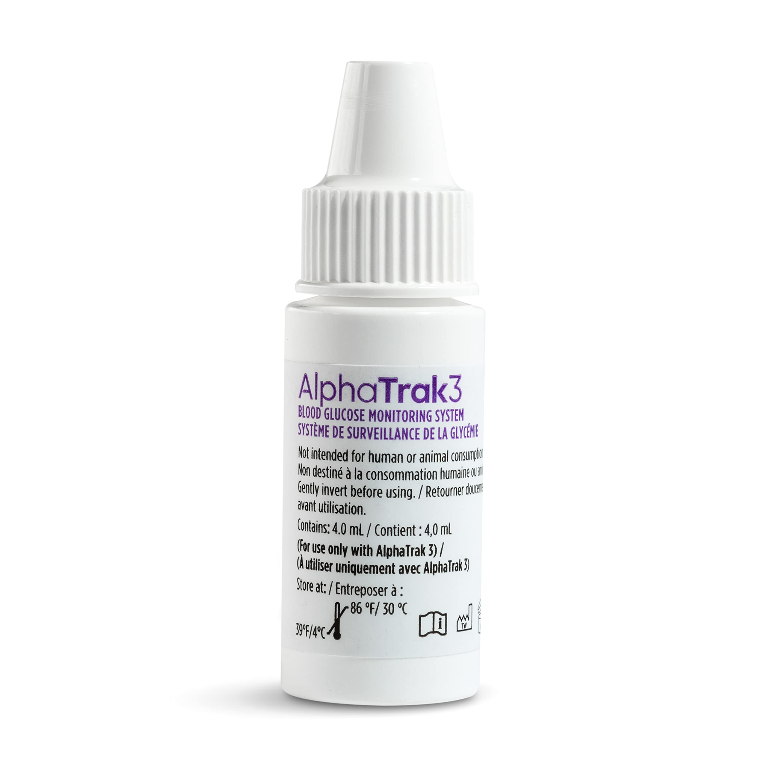 Conjunto de medidor AlphaTRAK 3 y tiras de prueba para verificar la compatibilidad.