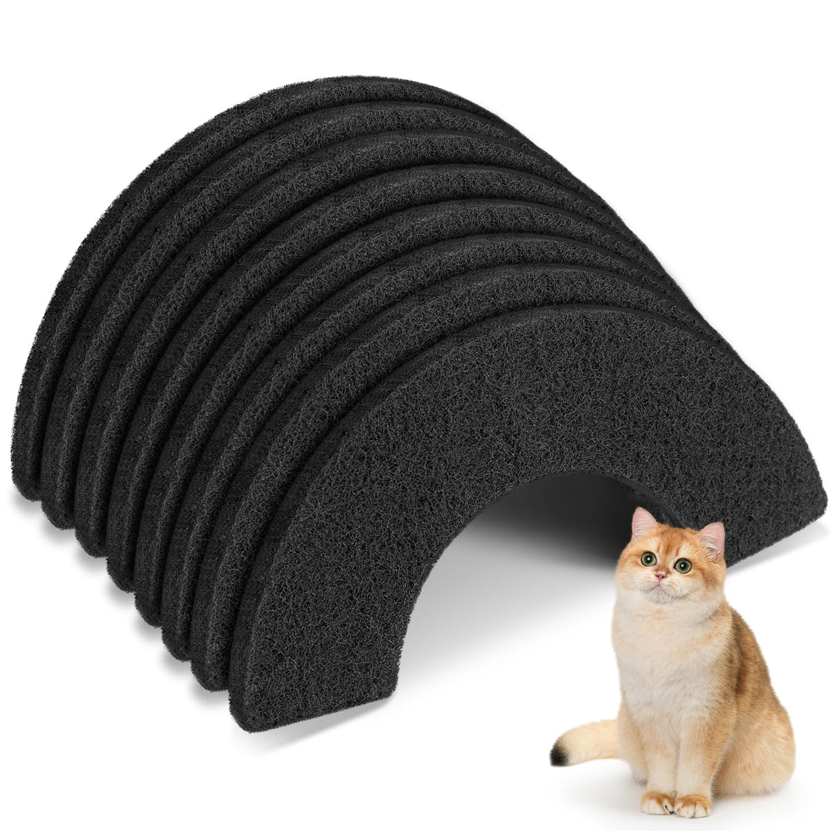ALS AILISUO filtro carbono 0-45 para Litter Robot 4, reduce olores en casa