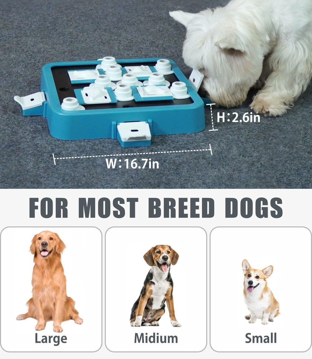 Aluckmao: dificultad ajustable para perros, desde fácil hasta avanzado