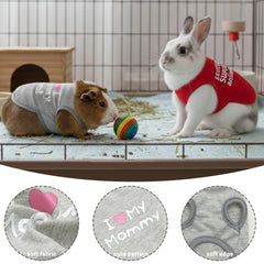 ALUZAEMO camiseta para hurón 2-pack: comodidad para exploración y relax.