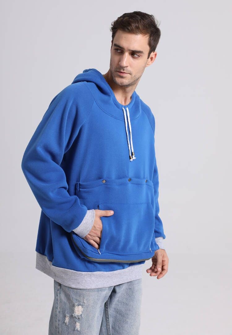 ALYC sudadera porta-mascotas canguro, uso para caminar con tu mascota.