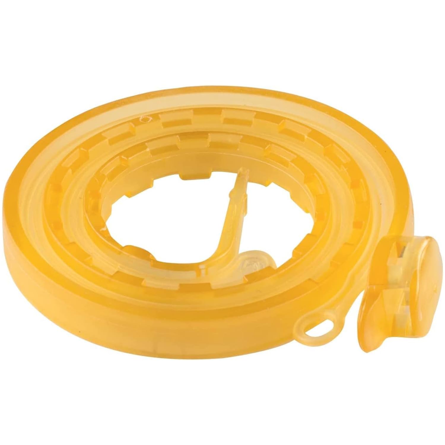 ALZOO collar antipulásitos, detalle de hebilla, seguro para la mascota.
