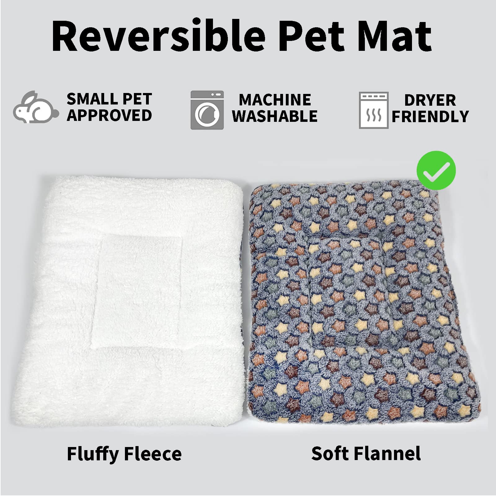Amakunft cama invernal para mascotas pequeñas, confort dentro de casa.