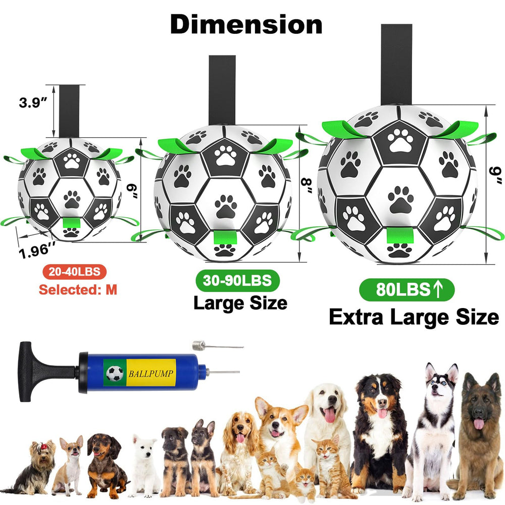 Juguete para tirar y jalar de Amasiver con nylon para perros.
