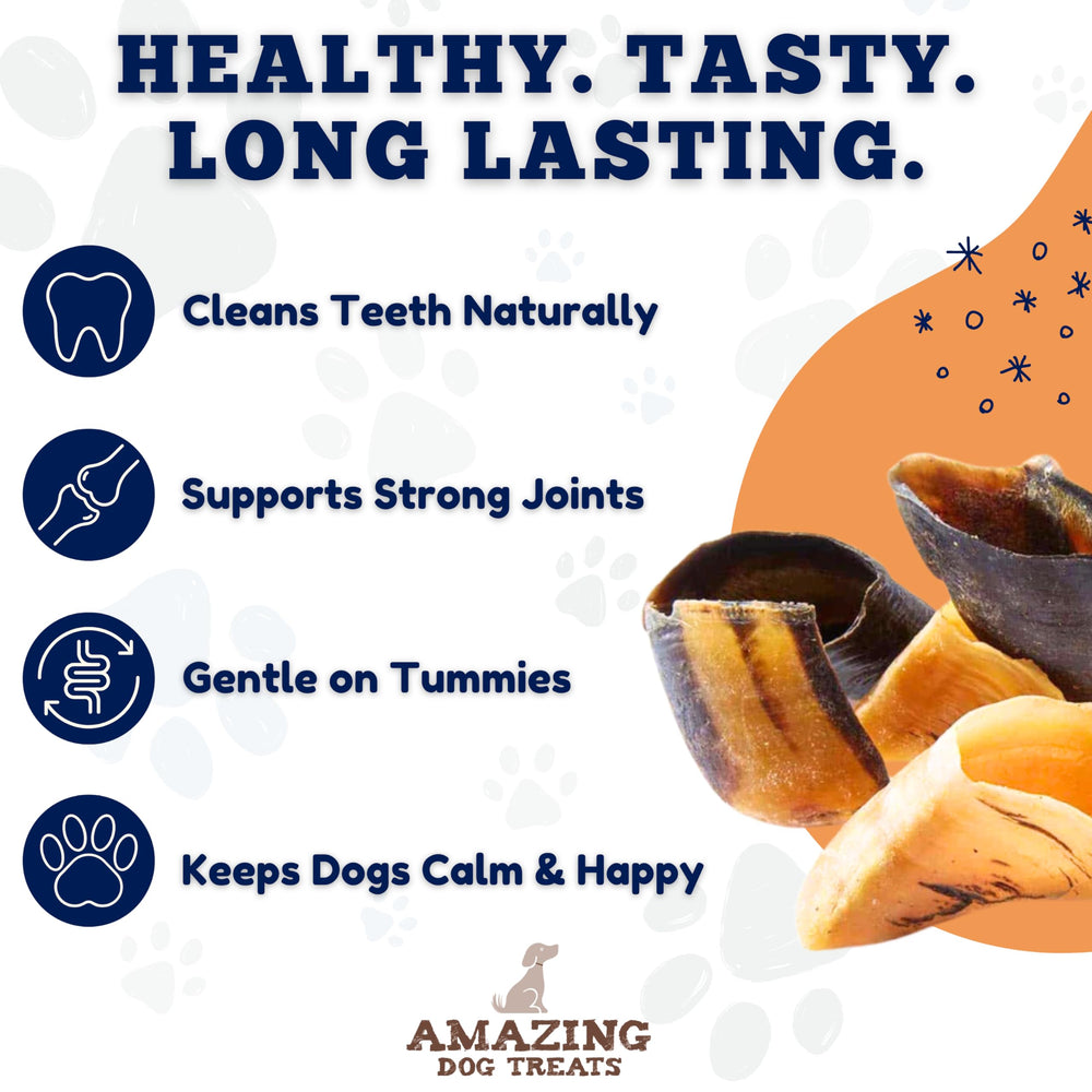 Amazing Dog Treats cascos de vaca sin químicos ni aditivos