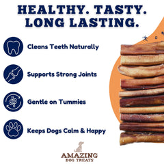Amazing Dog Treats dientes sanos con palitos de res para perros