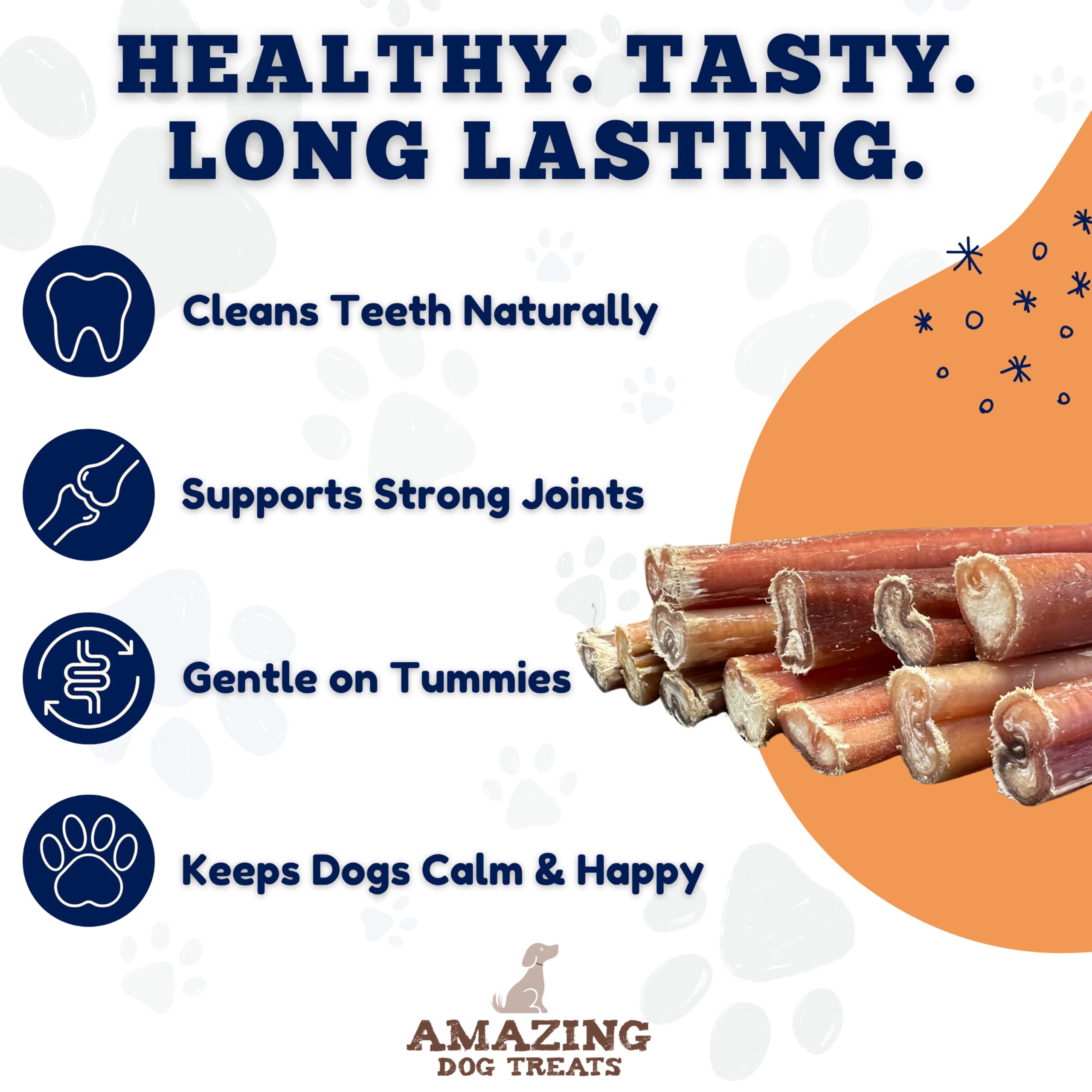 Amazing Dog Treats: mejora la higiene dental al masticar.