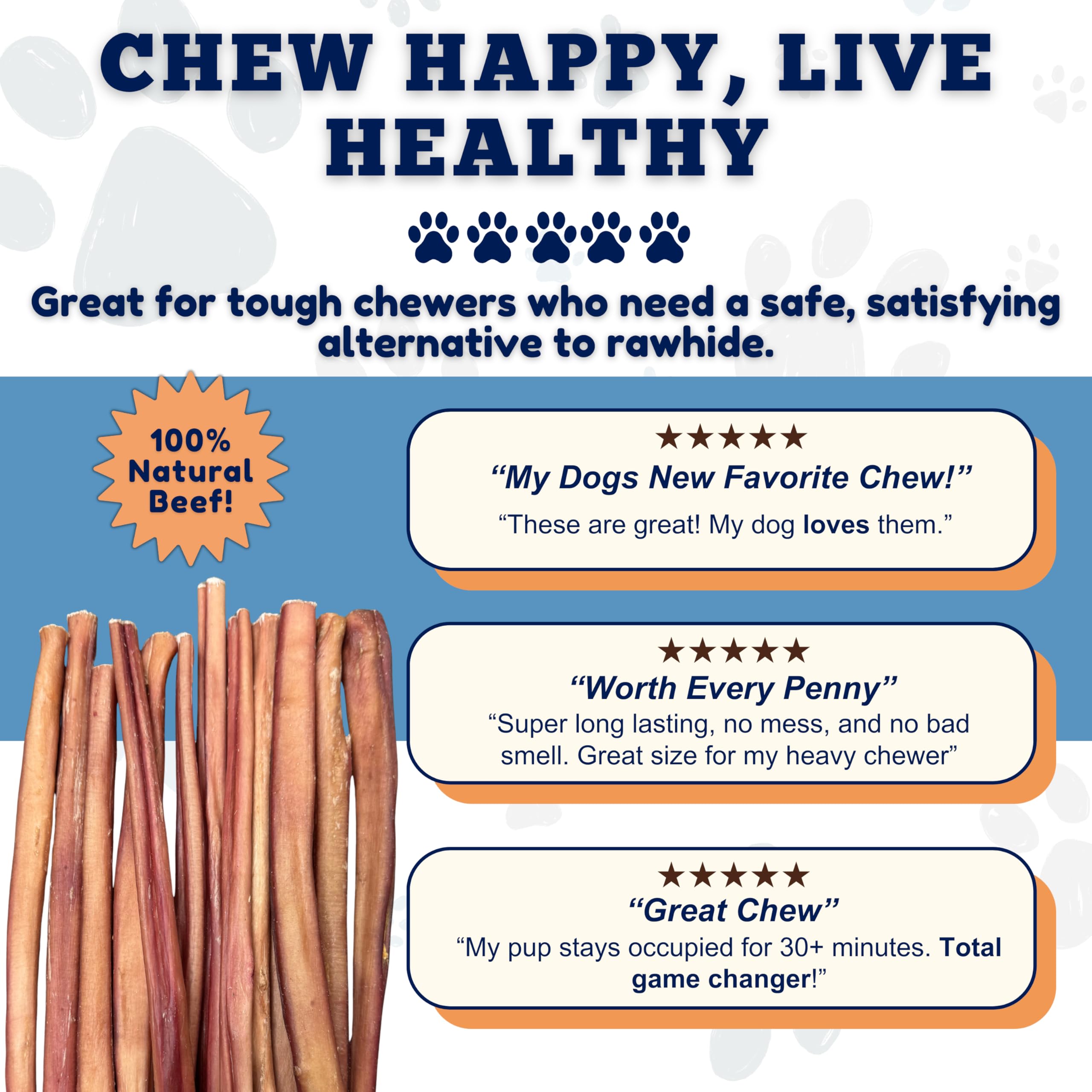 Amazing Dog Treats: palito de tamaño medio para razas medianas durante la masticación