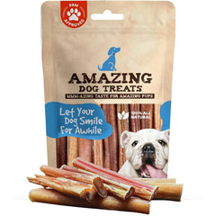 Amazing Dog Treats: palitos bully 4-6 pulgadas para masticación prolongada.