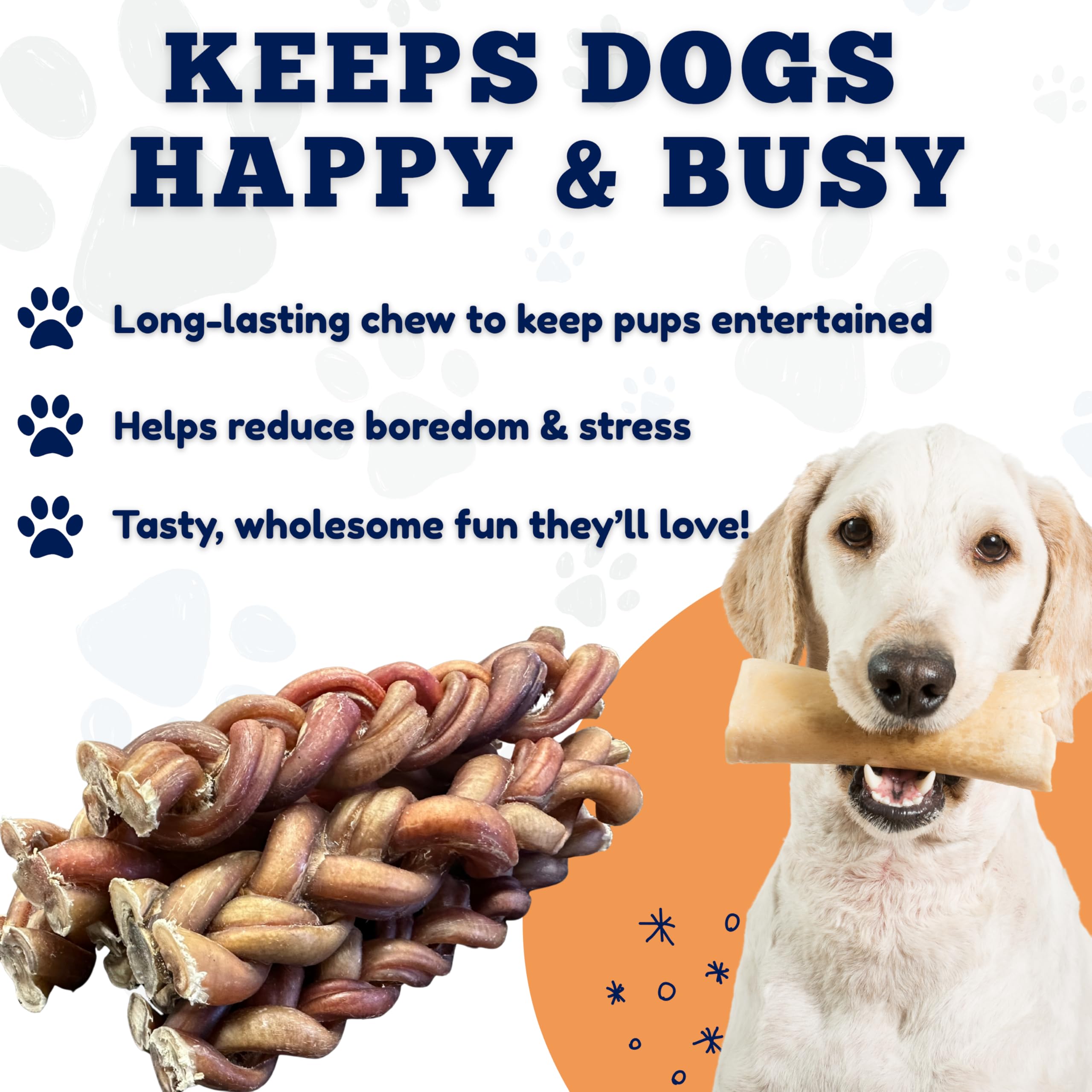 Amazing Dog Treats paquete de 5 piezas para perros.