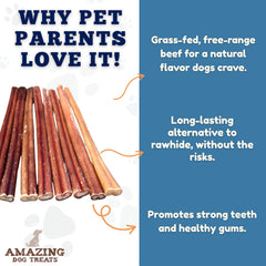 Amazing Dog Treats: tiras premium sin químicos, opción segura para perros.