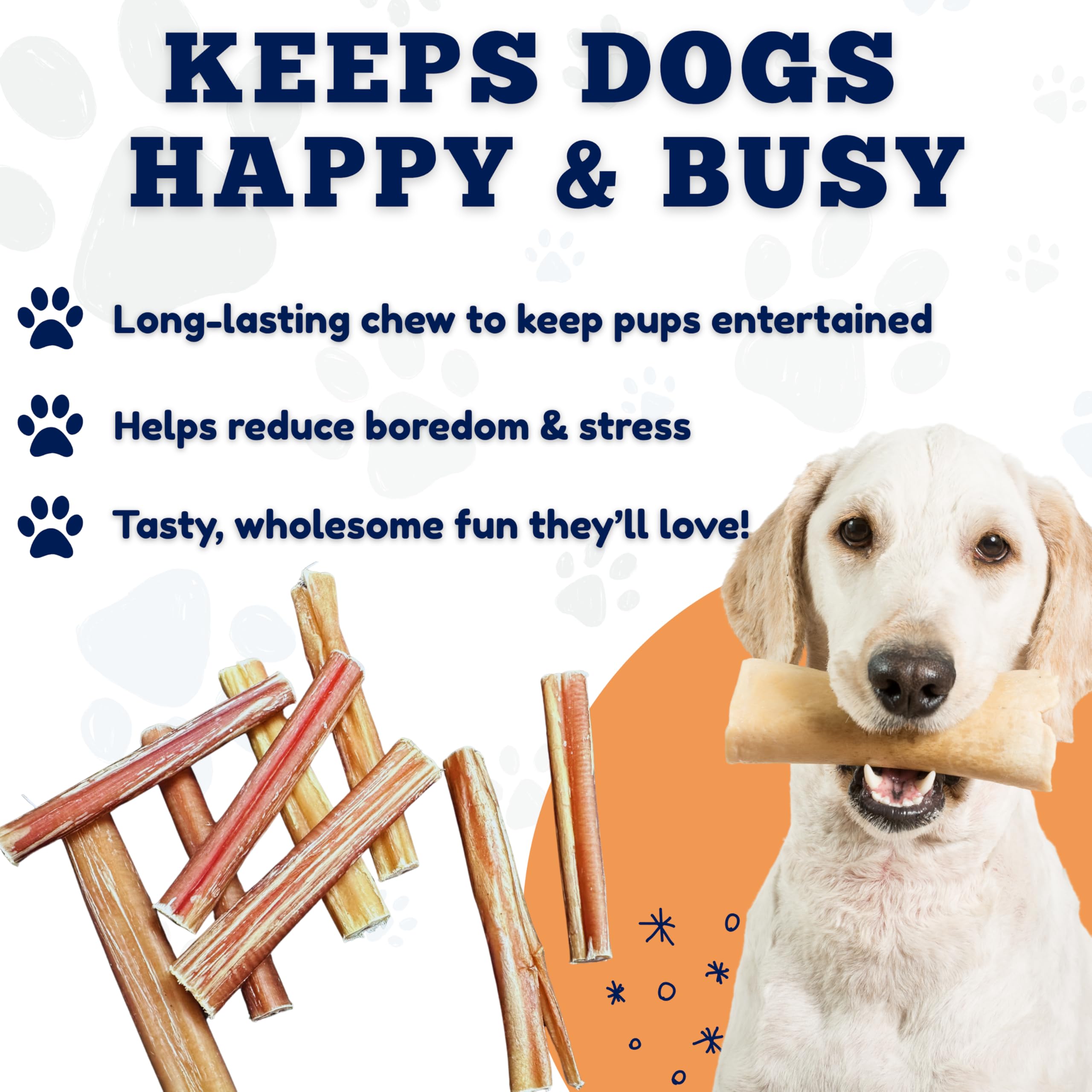 Amazing Dog Treats: uso diario para masticación prolongada en perros grandes.