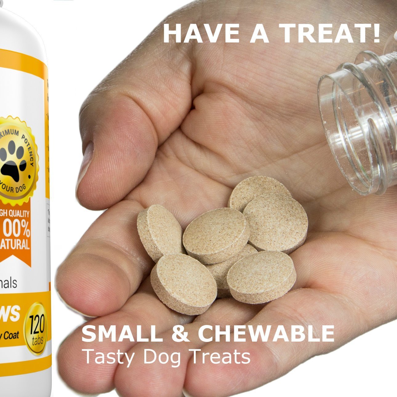 Amazing Omega 3 para perros, reducción de la caída del pelo visible tras usarla.