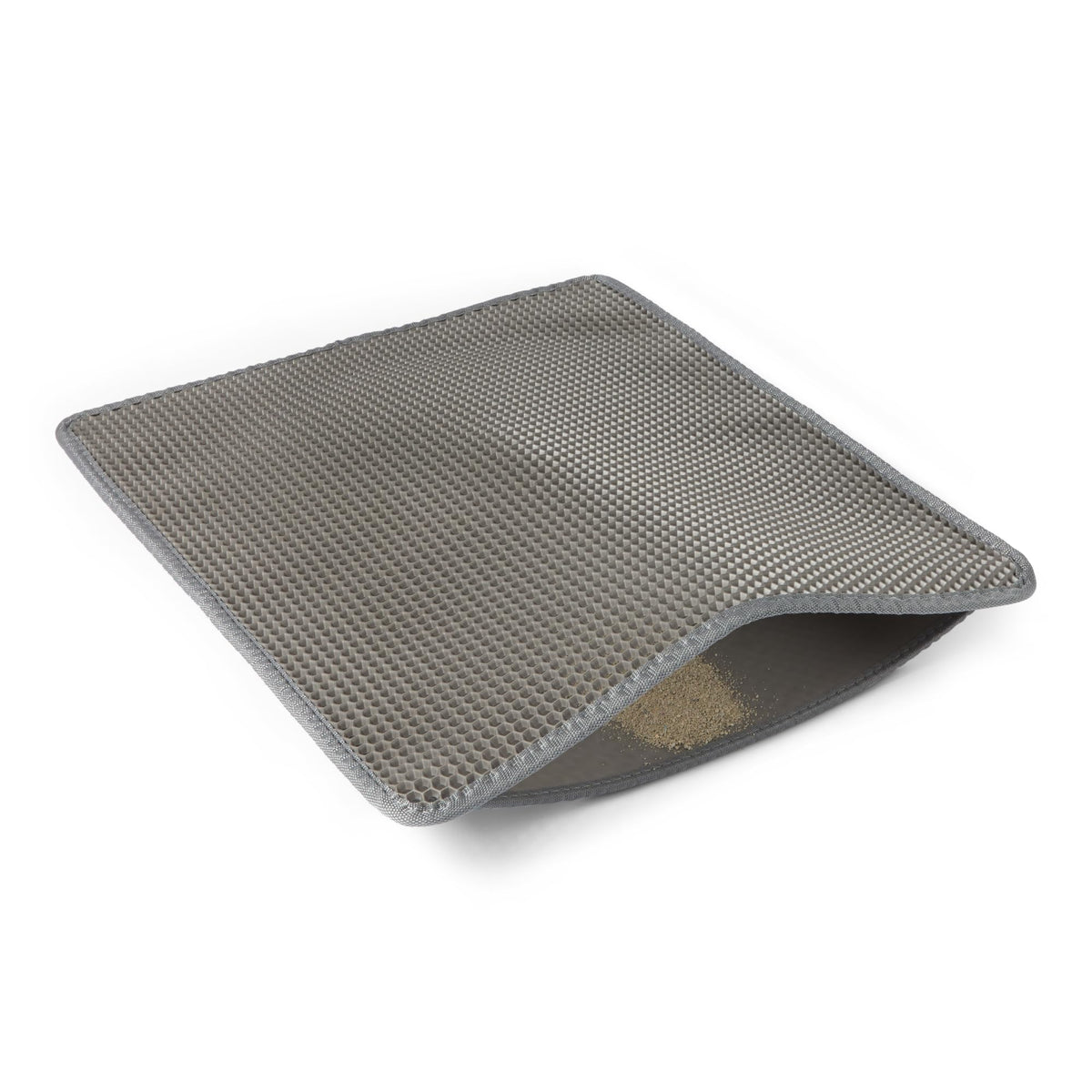 Alfombrilla Amazon Basics con doble capa, captura la arena fuera de la caja