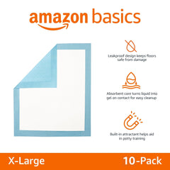 Diseño de 5 capas de Amazon Basics para mayor protección del piso.