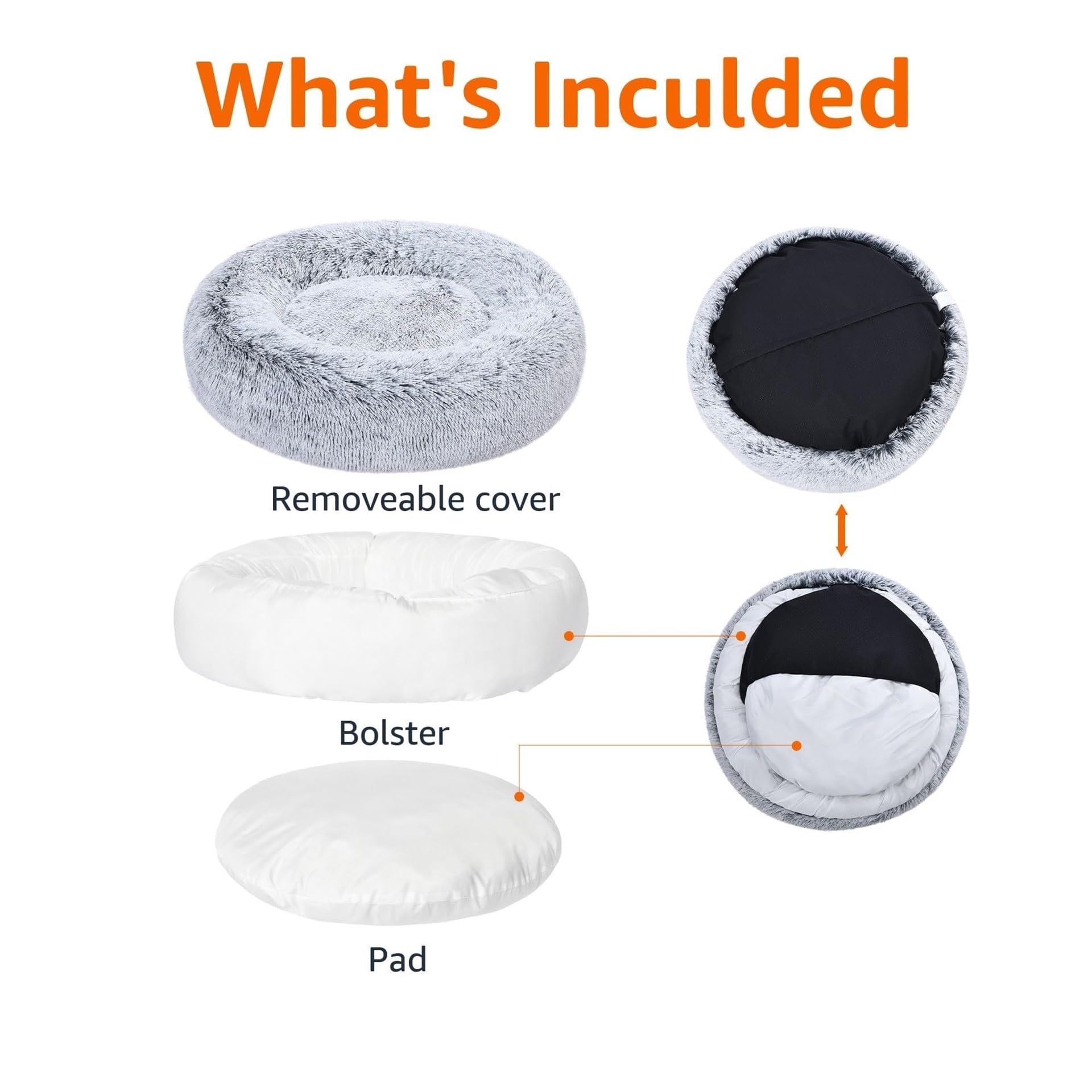 Amazon Basics base-antideslizante mantiene la cama en su lugar.